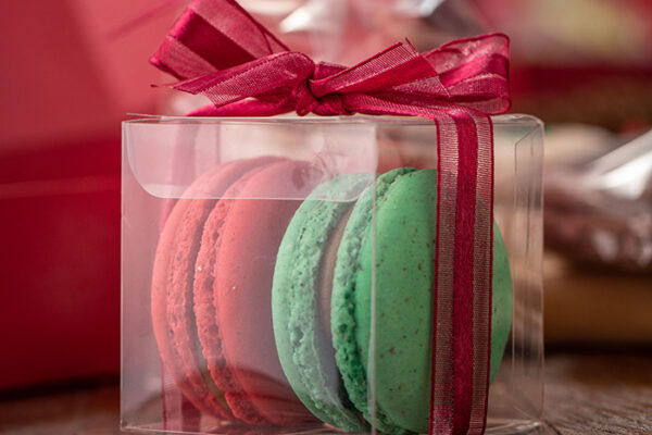 Macarons caja acetato